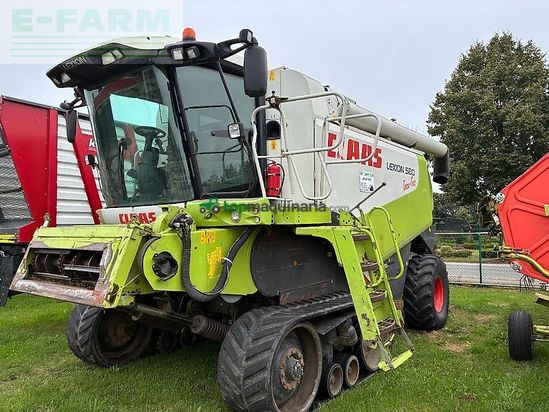 Cosechadora de Cereal - Claas - lexion 580 tt