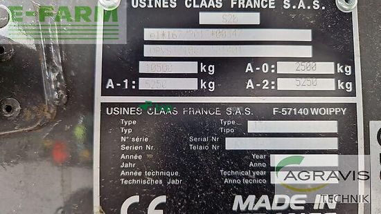 Empacadora gigant - Claas - quadrant 5200 fc ta