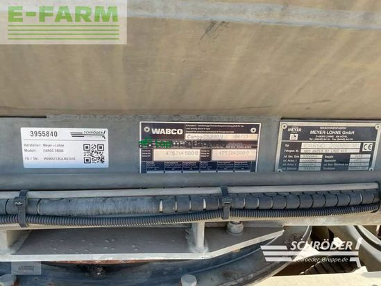 Equipamiento / accesorio - Meyer-Lohne - cargo 28000