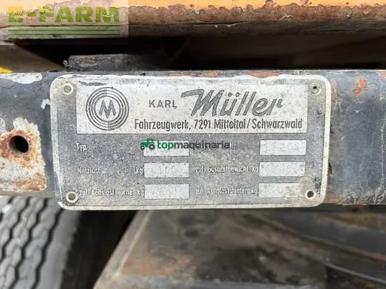 Remolqu agrícola - Müller Mitteltal - kaul 3 dreiseitenkipper