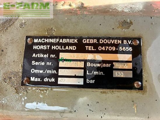 Atomizador - Douven - gedragen veldspuit