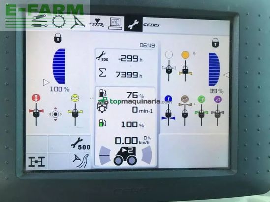 Tractor agrícola - Claas - xerion 4500 vc