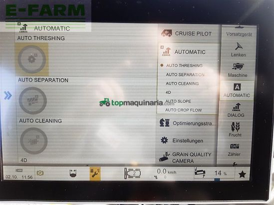 Cosechadora de Cereal - Claas - lexion 8700 terra trac