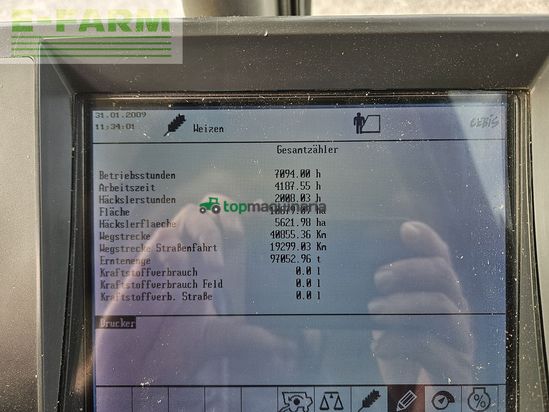 Cosechadora de Cereal - Claas - lexion 570