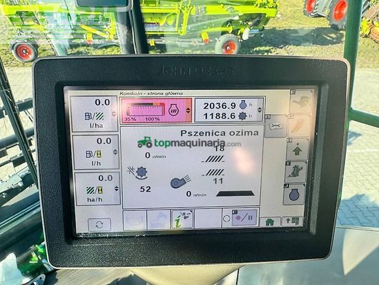 Cosechadora de Cereal - John Deere - t560 + heder 6m