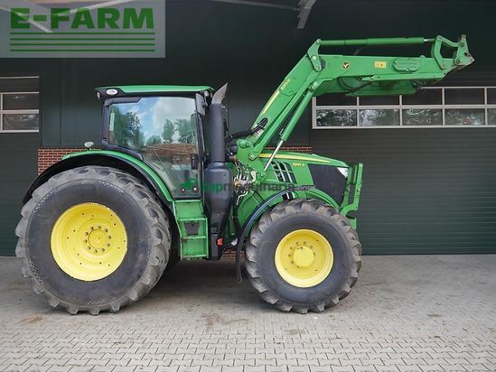 Tractor agrícola - John Deere - 6195r ap + frontlader