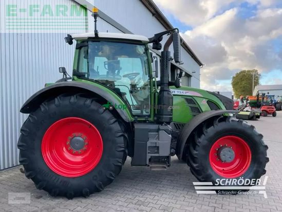 Tractor agrícola - Fendt - 724 vario s4 profi plus | rtk + vrc