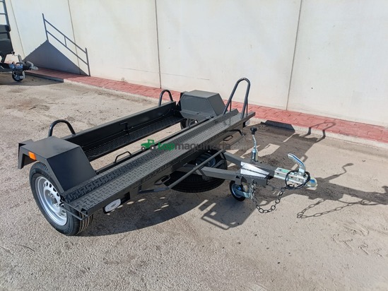 Remolque transversal para 1 moto