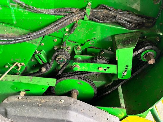 Empacadora gigant - John Deere - rundballenpresse 592 maxi cut
