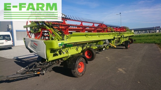 Cabezal - Claas - convio flex 1380 + transportwagen 4-rad gelenkt