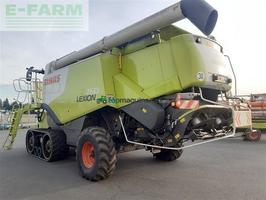 Cosechadora de Cereal - Claas - lexion 760 tt