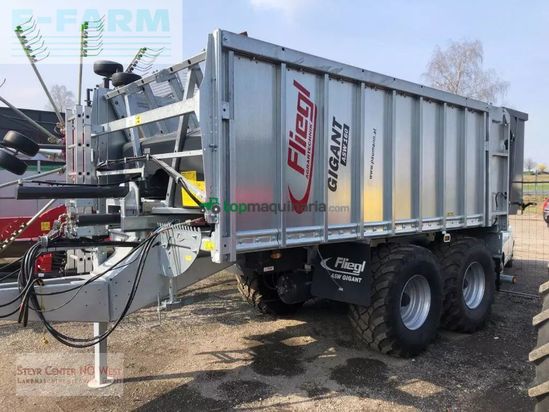 Cinta transportadora de forraje - Fliegl - abschiebewagen asw 160
