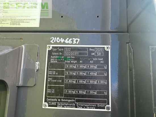 Cosechadora de Cereal - Claas - USED JAGUAR 970