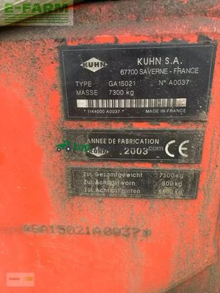 Rastrillo - Kuhn - ga 15021