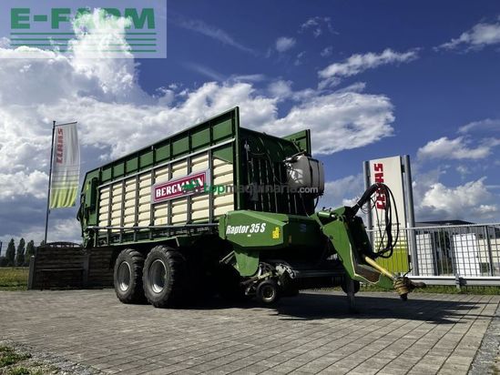 Cinta transportadora de forraje - Bergmann - raptor 355