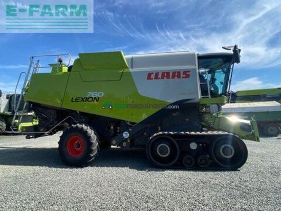 Cosechadora de Cereal - Claas - lexion 760 tt