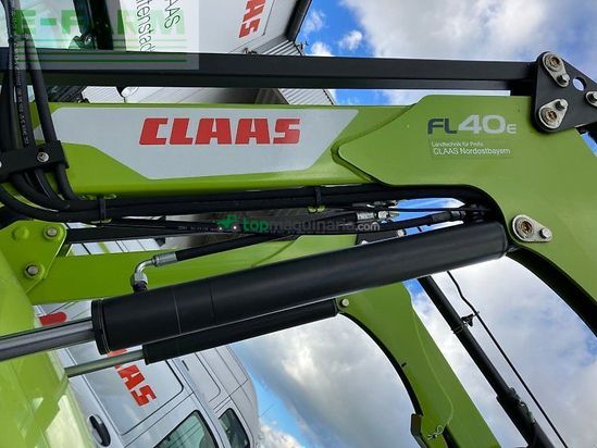 Tractor agrícola - Claas - elios 210 + fl 40 e + klima + druckluft