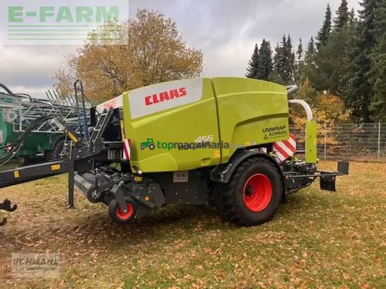 Empacadora gigant - Claas - rollant 455rc uniwra