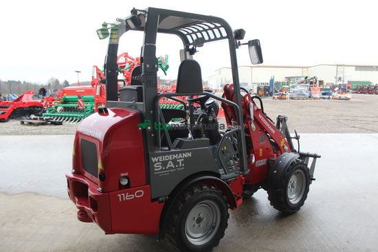 Minicargadora - Weidemann - 1160-11 stunden