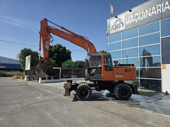 Excavadora de ruedas - HITACHI ZX160W