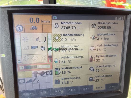 Cosechadora de Cereal - New Holland - CR8080