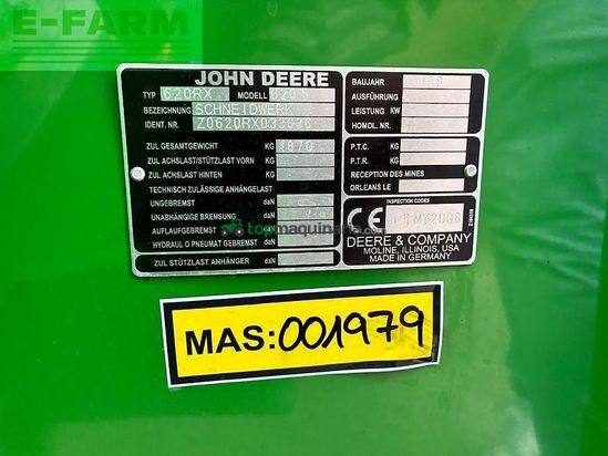 Cosechadora de Cereal - John Deere - t560