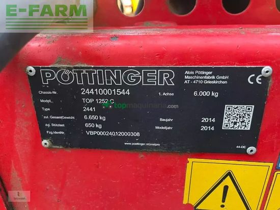 Rastrillo - Pöttinger - top 1252 c s-line