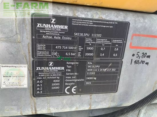 Equipamiento / accesorio - Zunhammer - ske 18500