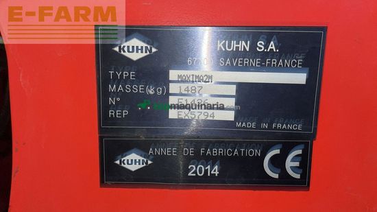 Sembradora monograno mecanica - Kuhn - maxima 2 m