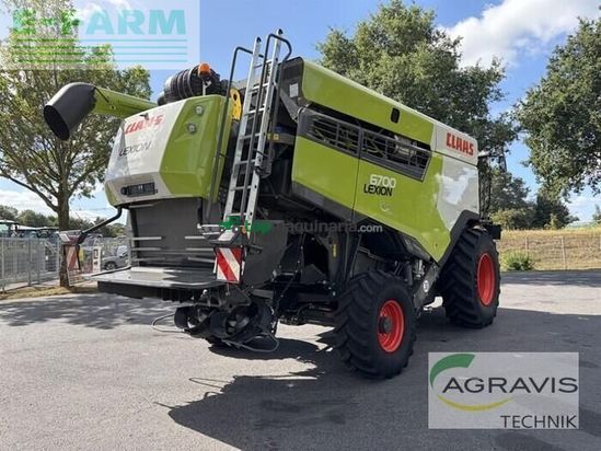 Cosechadora de Cereal - Claas - lexion 6700