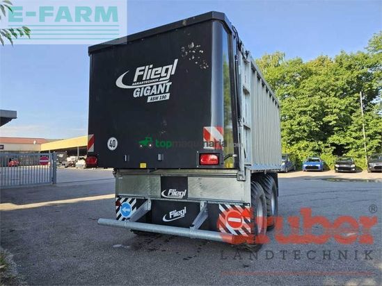 Remolqu agrícola - Fliegl - asw 190 compact fox tandem