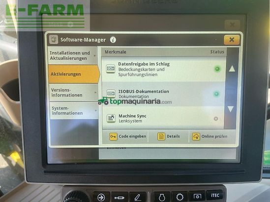 Tractor agrícola - John Deere - 6r215/6r 215 garantie 1/2027