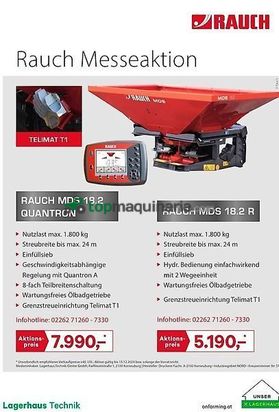 Esparcidor - Rauch - MDS 18.2 + Quantron