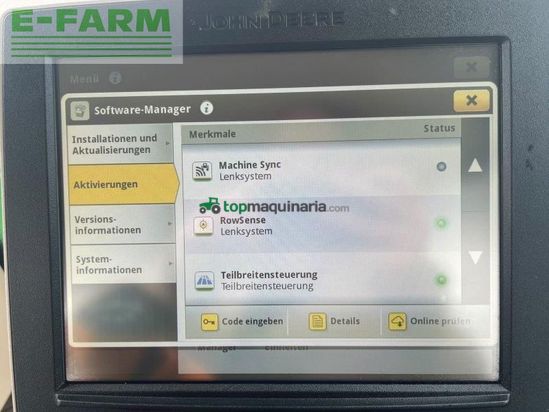 Tractor agrícola - John Deere - 6230 r 6230r mit reifendruckregelanlage
