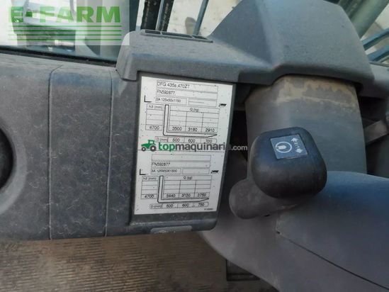 Elevadora - Jungheinrich - dfg435s mit kabine + ss + zv