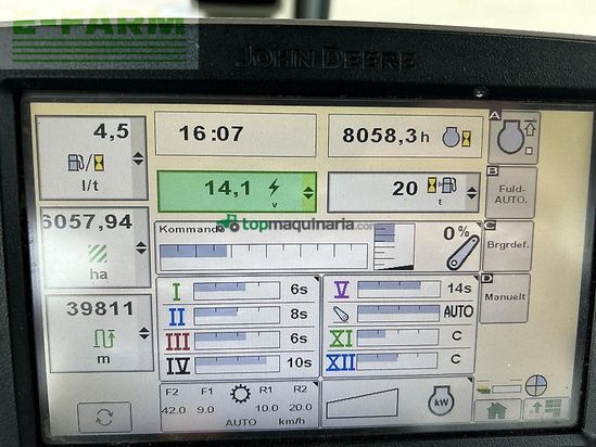 Tractor agrícola - John Deere - 7280r