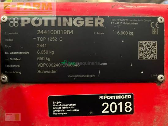 Rastrillo - Pöttinger - top 1252 c