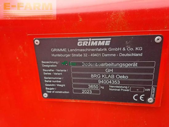 Cosechadora - arrancadora de patata - Grimme - dammformer gh 8 öko
