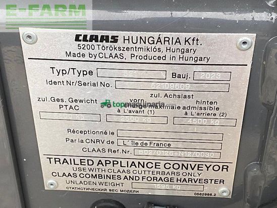 Cosechadora de Cereal - Claas - trion 530