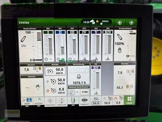 Tractor agrícola - John Deere - 8r340 *garantieverlängerung*