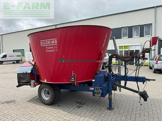Remolqu esparcidor - Siloking - trailedline compact 10 t
