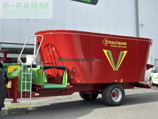 Remolqu esparcidor - Strautmann - verti-mix 2401 double