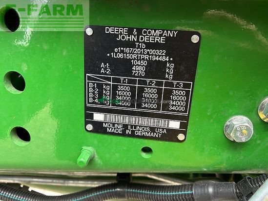Tractor agrícola - John Deere - 6r 150