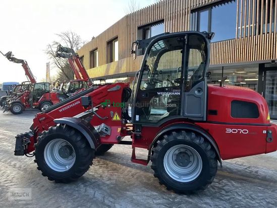 Telescopica - Weidemann - 3070cx80 teleradlader 3100h, 30km/h 100l hydr.