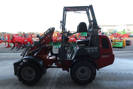 Minicargadora - Weidemann - 1280 - baujahr 2019 - stage v