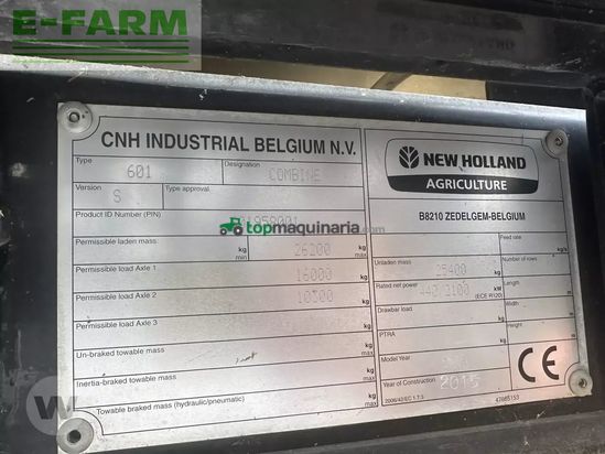 Cosechadora de Cereal - New Holland - cr 10.90