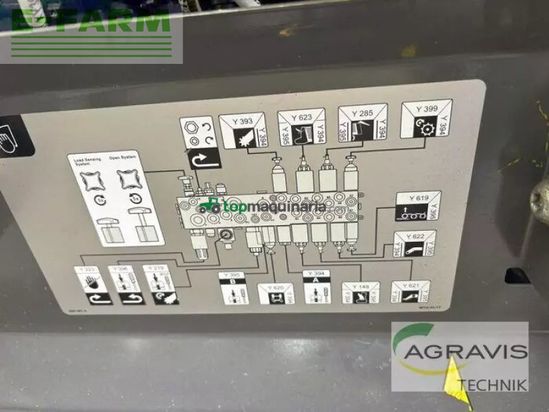 Remolqu agrícola - Claas - cargos 8500