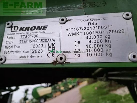 Cinta transportadora de forraje - Krone - gx 520