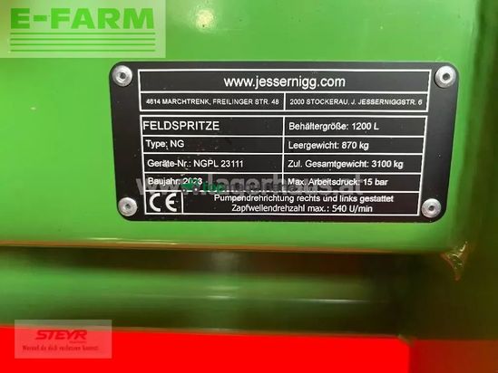 Atomizador - Jessernigg - nextgeneration 1200liter ausstellungsmaschine