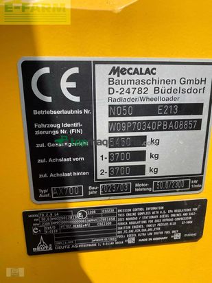 Minicargadora - Ahlmann - ax 700
